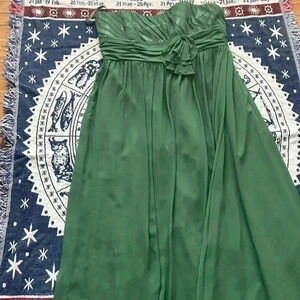 ❤️Host Picks❤️[18W]Alfred  Angelo Bridal Strapless Chiffon Maxi Dress/Gown Green